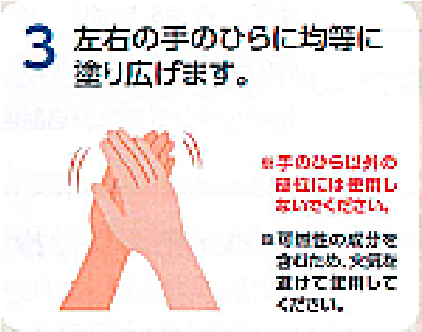 アポハイドローションの使用方法